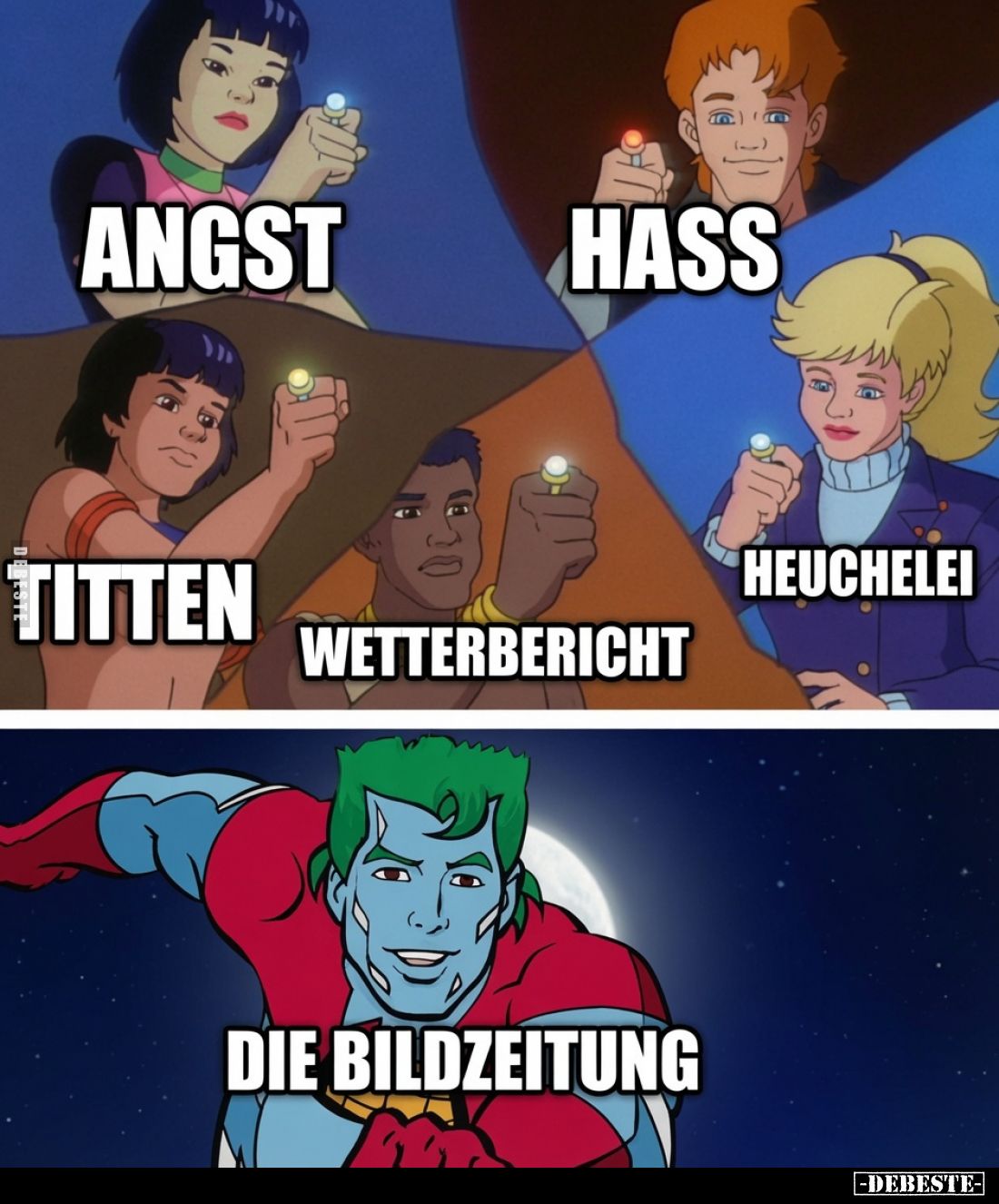Angst, Hass, Titten, Wetterbericht, Heuchelei.. - Lustige Bilder | DEBESTE.de