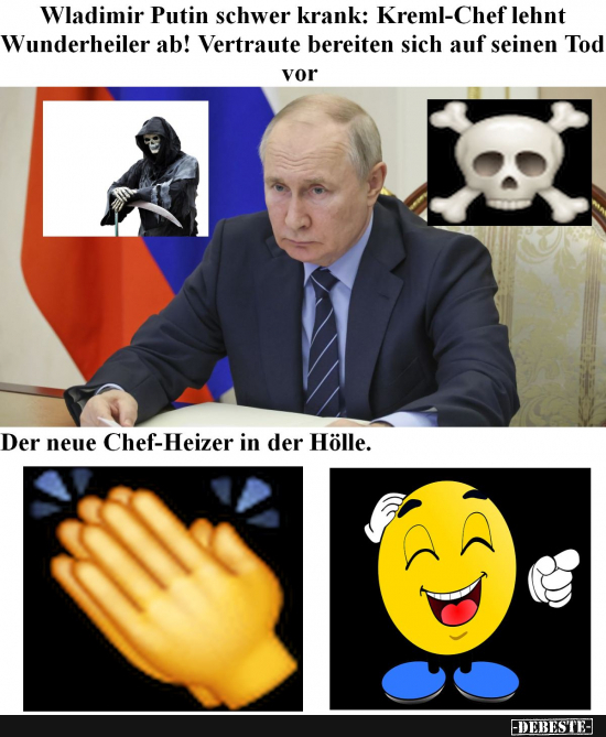 Putin bekommt einen neuen Job. - Lustige Bilder | DEBESTE.de
