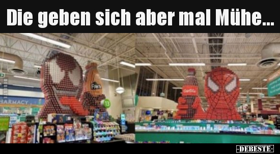 Die geben sich aber mal Mühe...