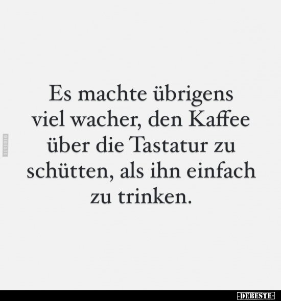 Kaffee, Trinken