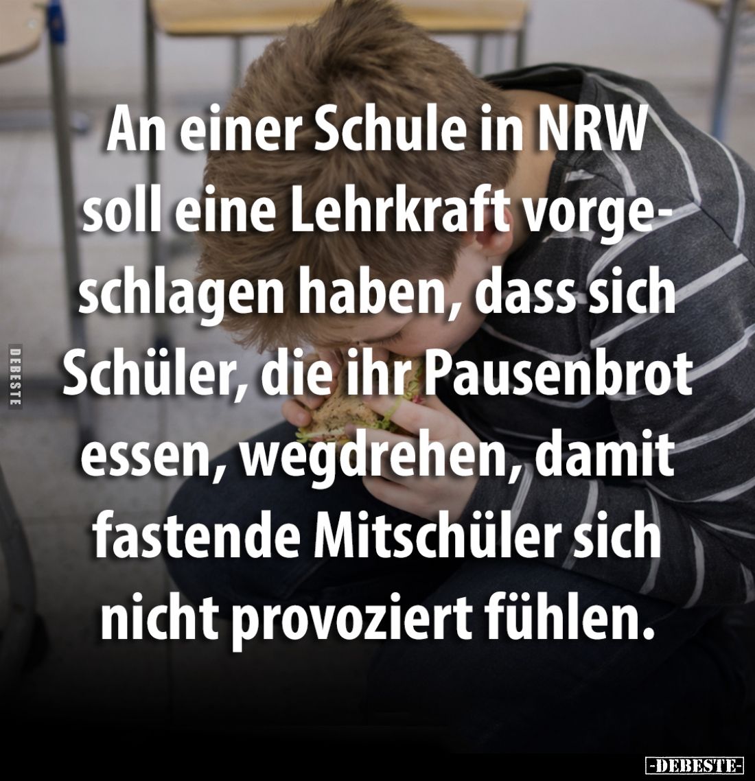 An einer Schule in NRW soll eine Lehrkraft... - Lustige Bilder | DEBESTE.de
