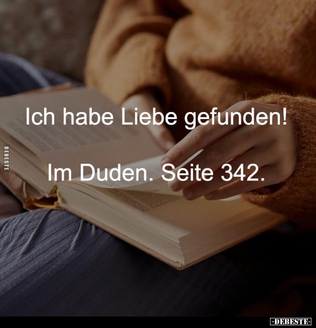 Ich habe Liebe gefunden!

Im Duden. Seite 342.