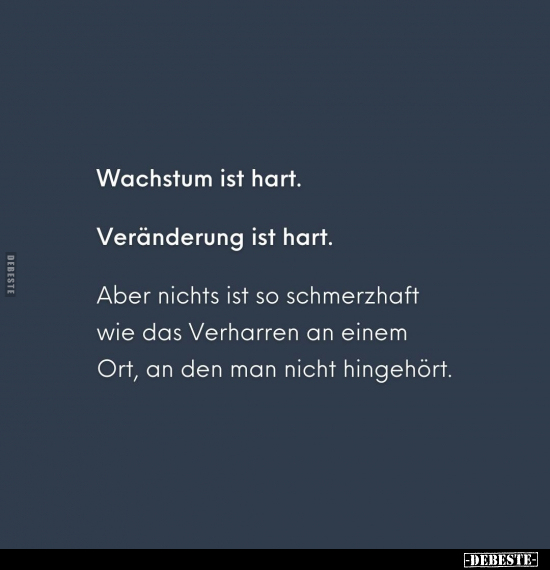 Wachstum ist hart.. - Lustige Bilder | DEBESTE.de