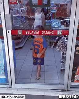 Hat er nicht gesehen..