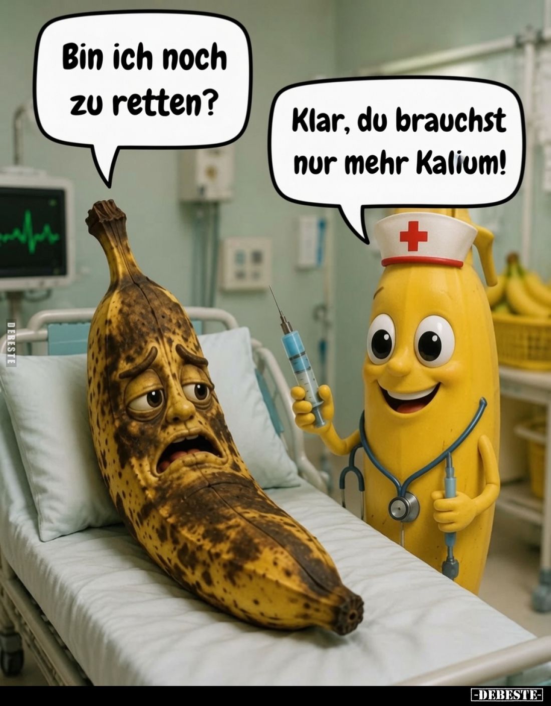 Bin ich noch zu retten? -
Klar, du brauchst nur mehr Kalium!