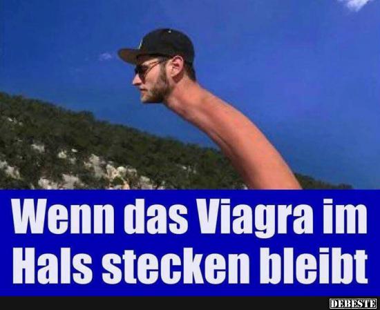 Wenn das Viagra im Hals stecken bleibt.. - Lustige Bilder | DEBESTE.de