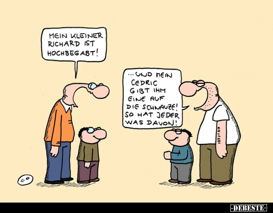 Mein kleiner Richard ist hochbegabt!..