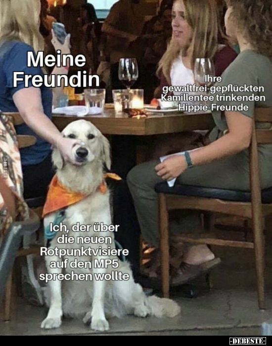 Ich, der über die neuen Rotpunktvisiere..