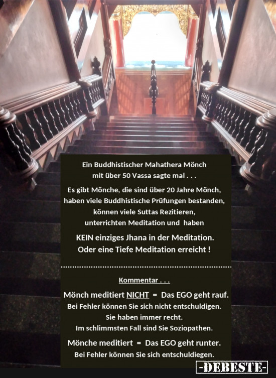 Mönch - EGO - Lustige Bilder | DEBESTE.de