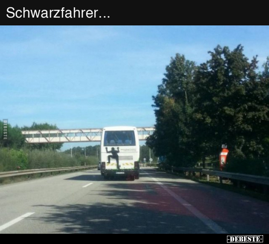 Schwarzfahrer.. - Lustige Bilder | DEBESTE.de