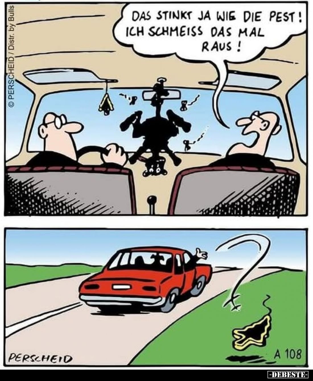 Das stinkt ja wie die Pest! Ich schmeiss das mal raus!