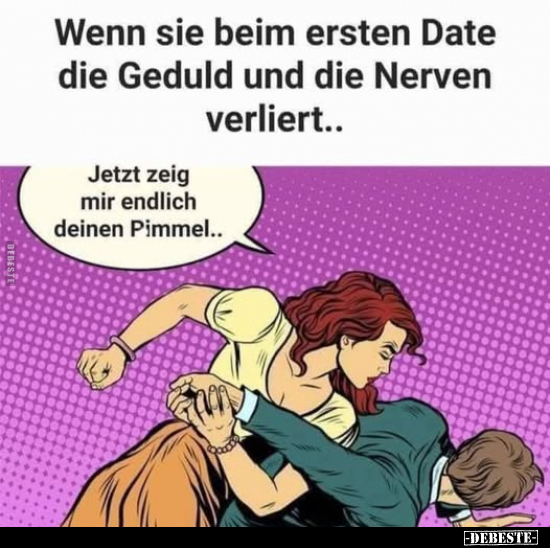 Wenn, Date, Geduld, Nerven