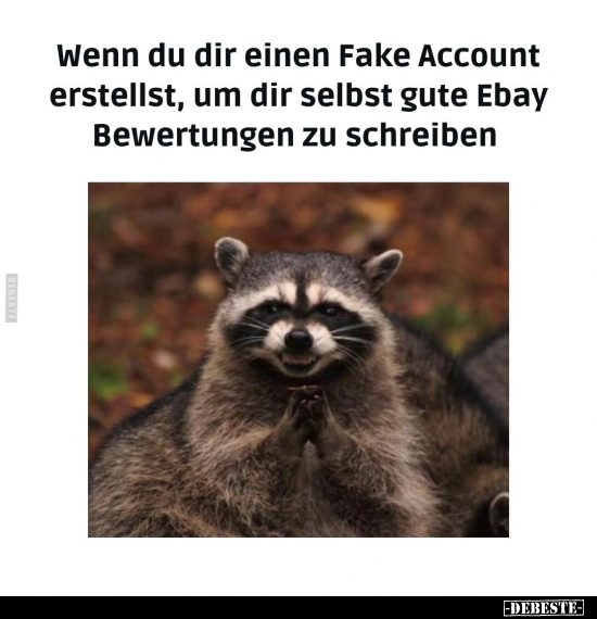 Wenn du dir einen Fake Account erstellst, um dir selbst.. - Lustige Bilder | DEBESTE.de