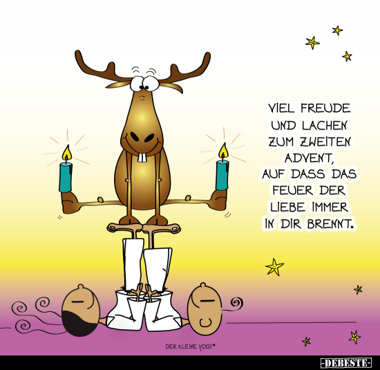 Viel Freude und Lachen zum Zweiten Advent.. - Lustige Bilder | DEBESTE.de