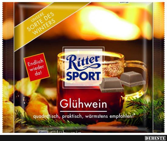 Ritter Sport Gluhwein Lustige Bilder Spruche Witze Echt Lustig