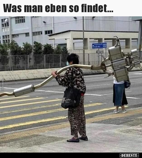 Was man eben so findet...