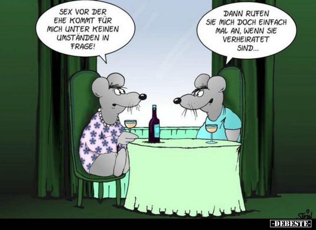 S*ex vor der Ehe kommt für mich unter keinen Umständen in.. - Lustige Bilder | DEBESTE.de