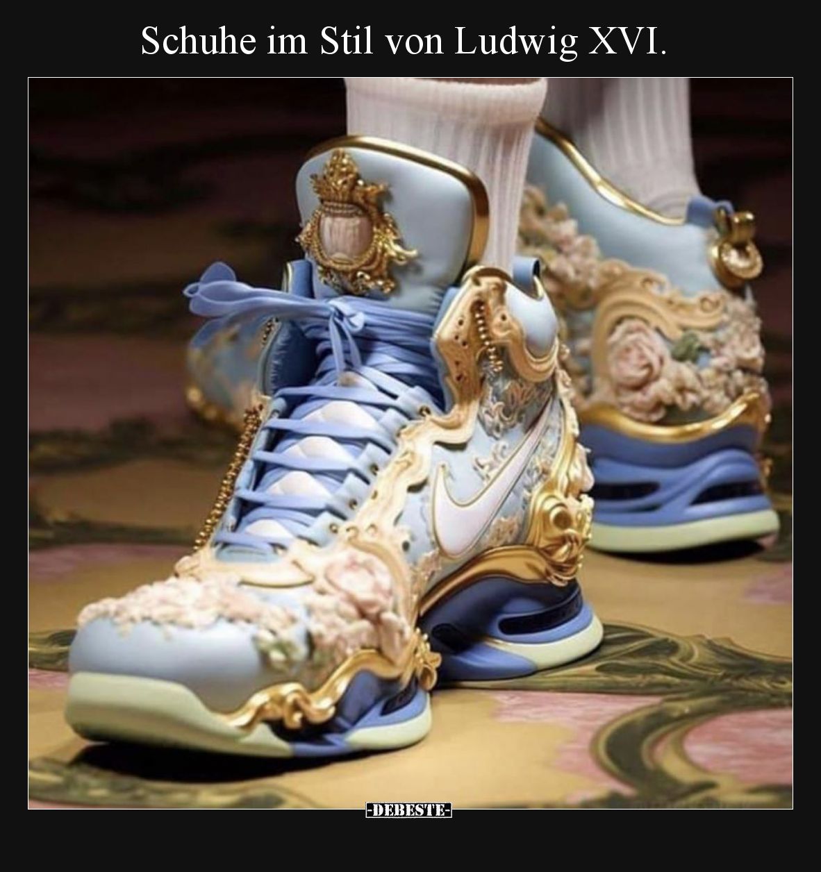 Schuhe im Stil von Ludwig XVI.