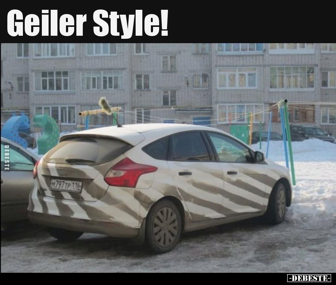 Geiler Style.