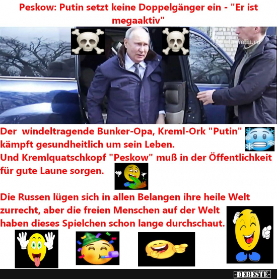 Putins persönliche und letzte Schlacht!!! - Lustige Bilder | DEBESTE.de