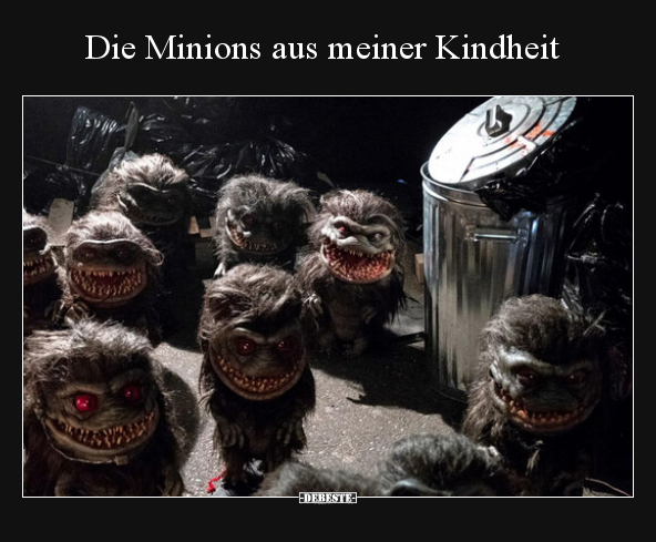 Die Minions aus meiner Kindheit.. - Lustige Bilder | DEBESTE.de