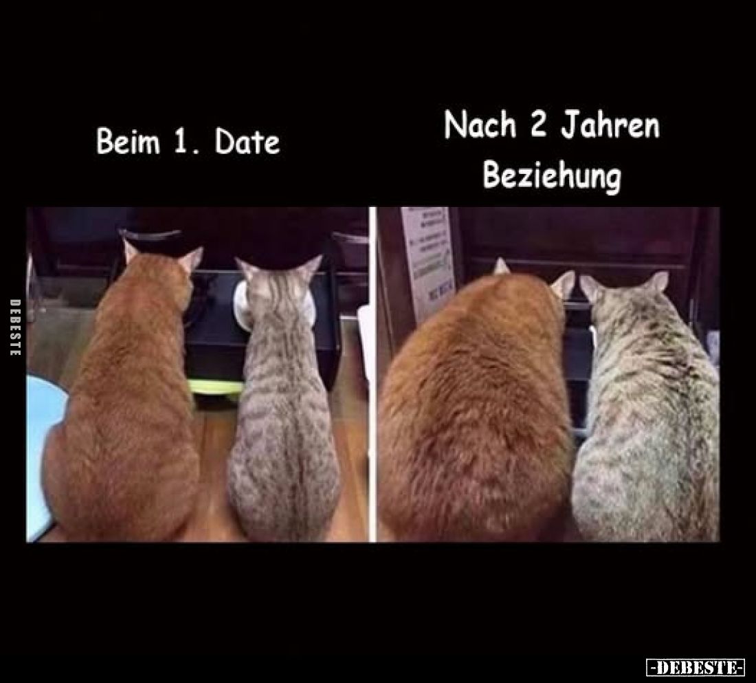 Beim 1. Date
-
Nach 2 Jahren
Beziehung