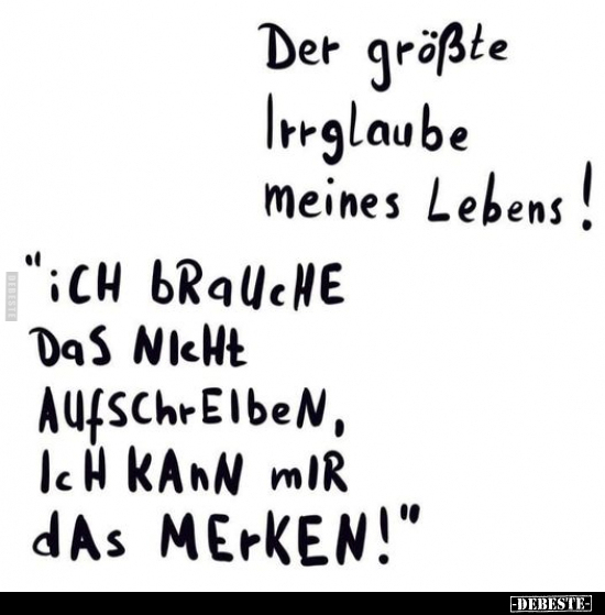 Der größte Irrglaube meines Lebens!.. - Lustige Bilder | DEBESTE.de