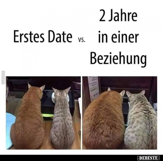 Erstes Date vs. 2 Jahre in einer Beziehung.. - Lustige Bilder | DEBESTE.de