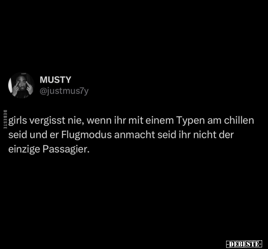 Girls vergisst nie, wenn ihr mit einem Typen am chillen.. - Lustige Bilder | DEBESTE.de