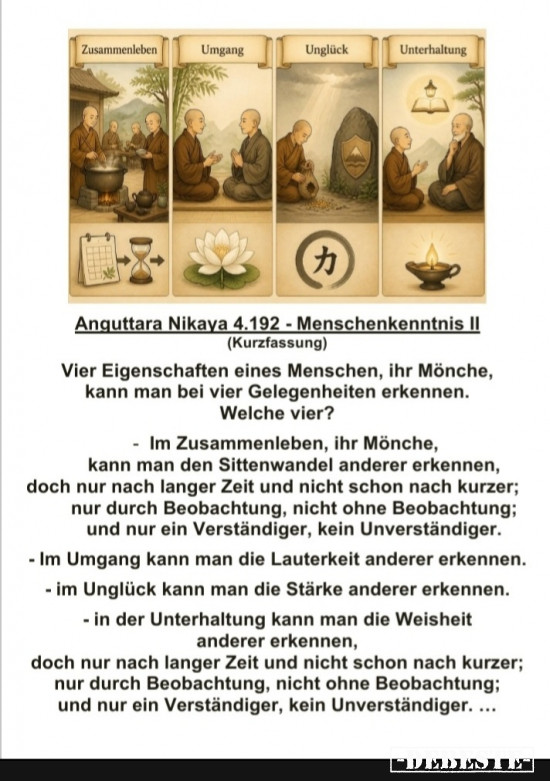 AN 4.192 - Menschenkenntnis II - Lustige Bilder | DEBESTE.de