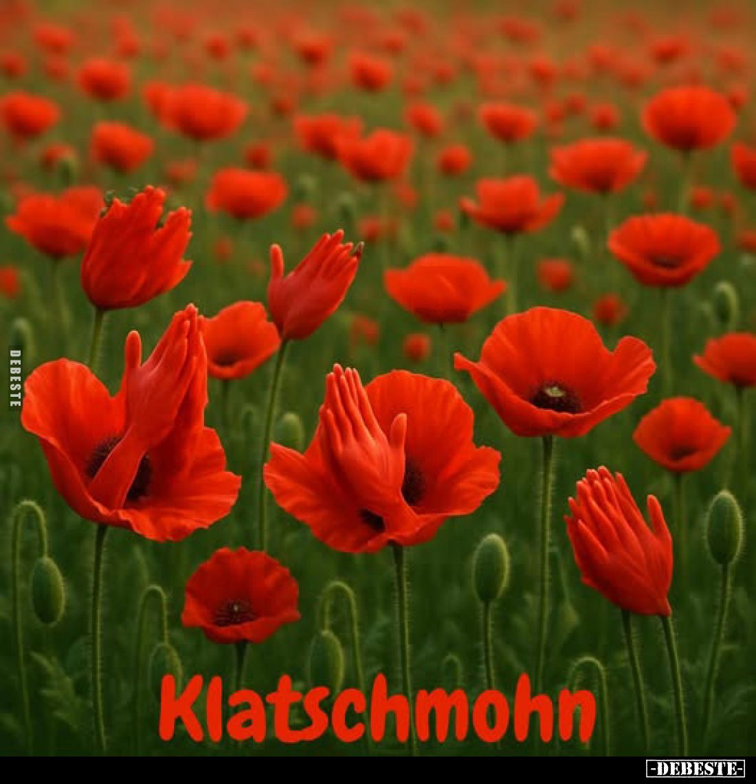 Klatschmohn.