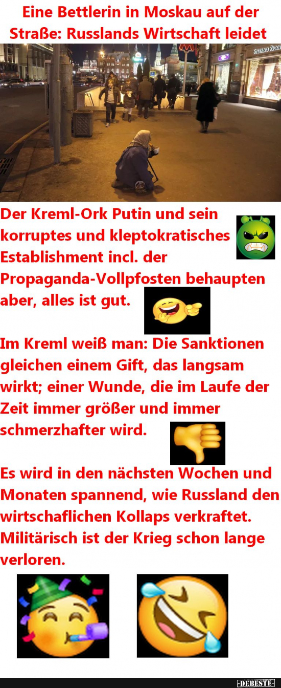 Putin und das Siechtum der russischen Bevölkerung - Lustige Bilder | DEBESTE.de