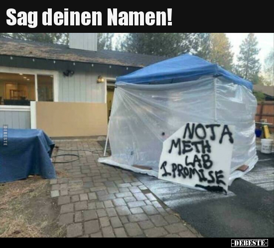 Sag deinen Namen!.. - Lustige Bilder | DEBESTE.de