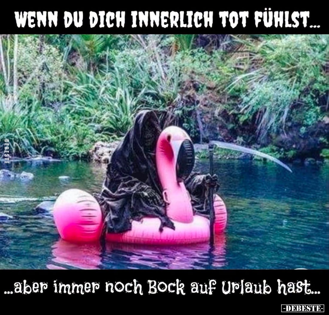 Wenn du dich innerlich tot fühlst... ...aber immer noch.. - Lustige Bilder | DEBESTE.de