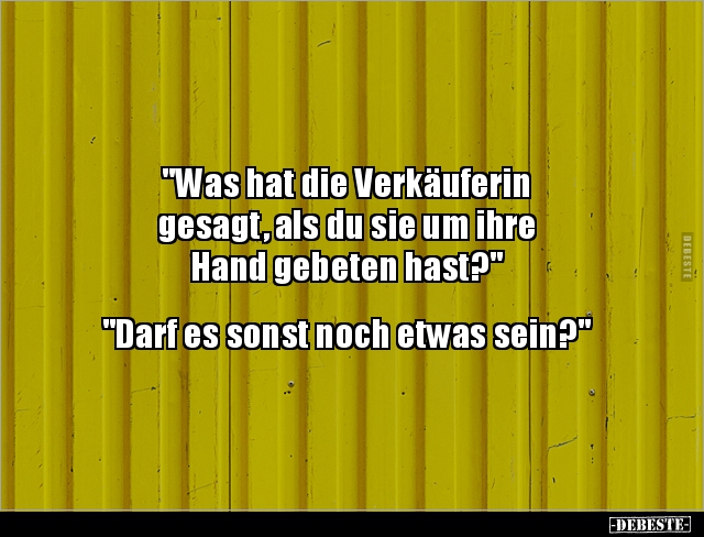 Verkäufer, Hand, Verkäuferin