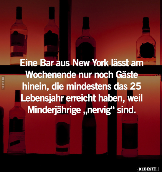 Eine Bar aus New York lässt am Wochenende.. - Lustige Bilder | DEBESTE.de