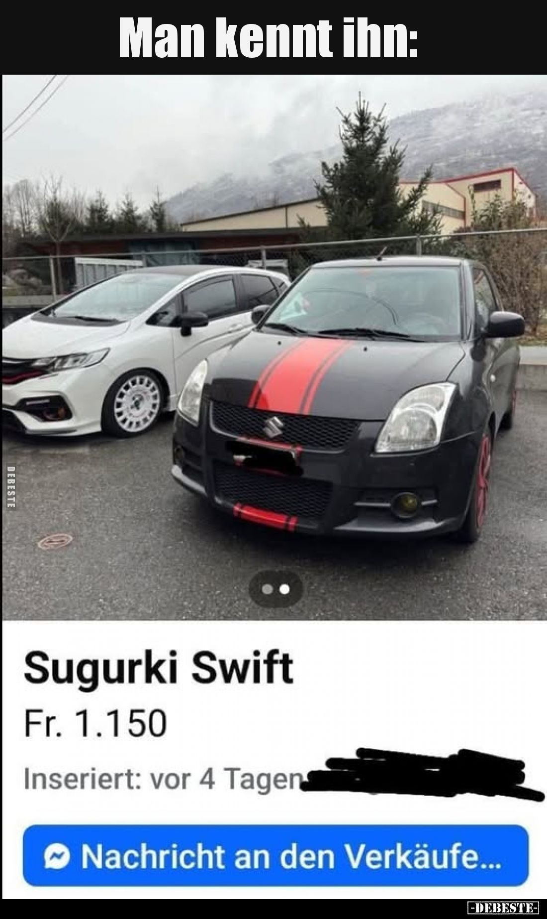 Man kennt ihn:
Sugurki Swift