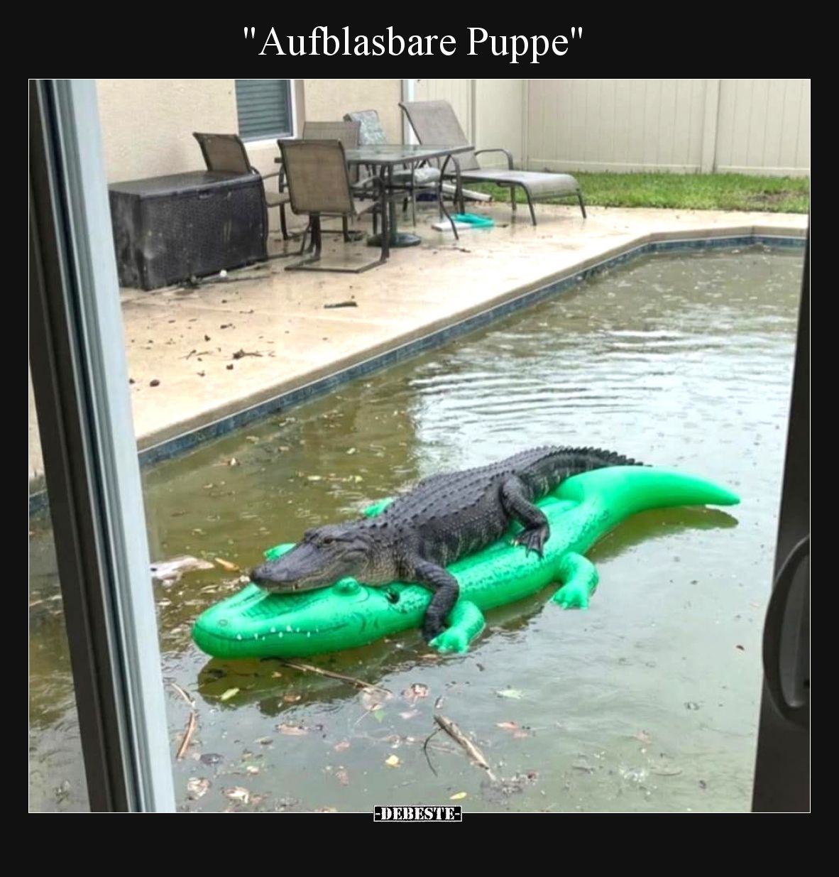 Aufblasbare Puppe