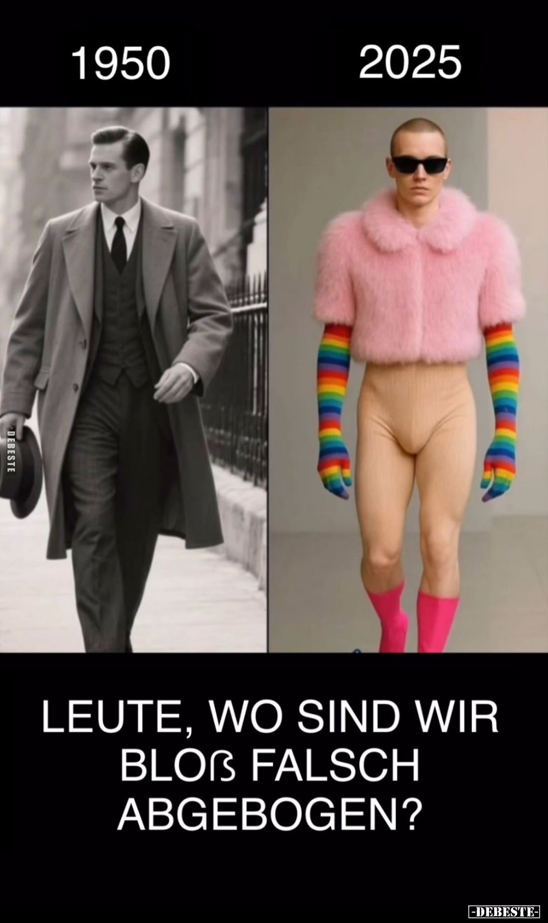 Leute, wo sind wir bloß falsch abgebogen?