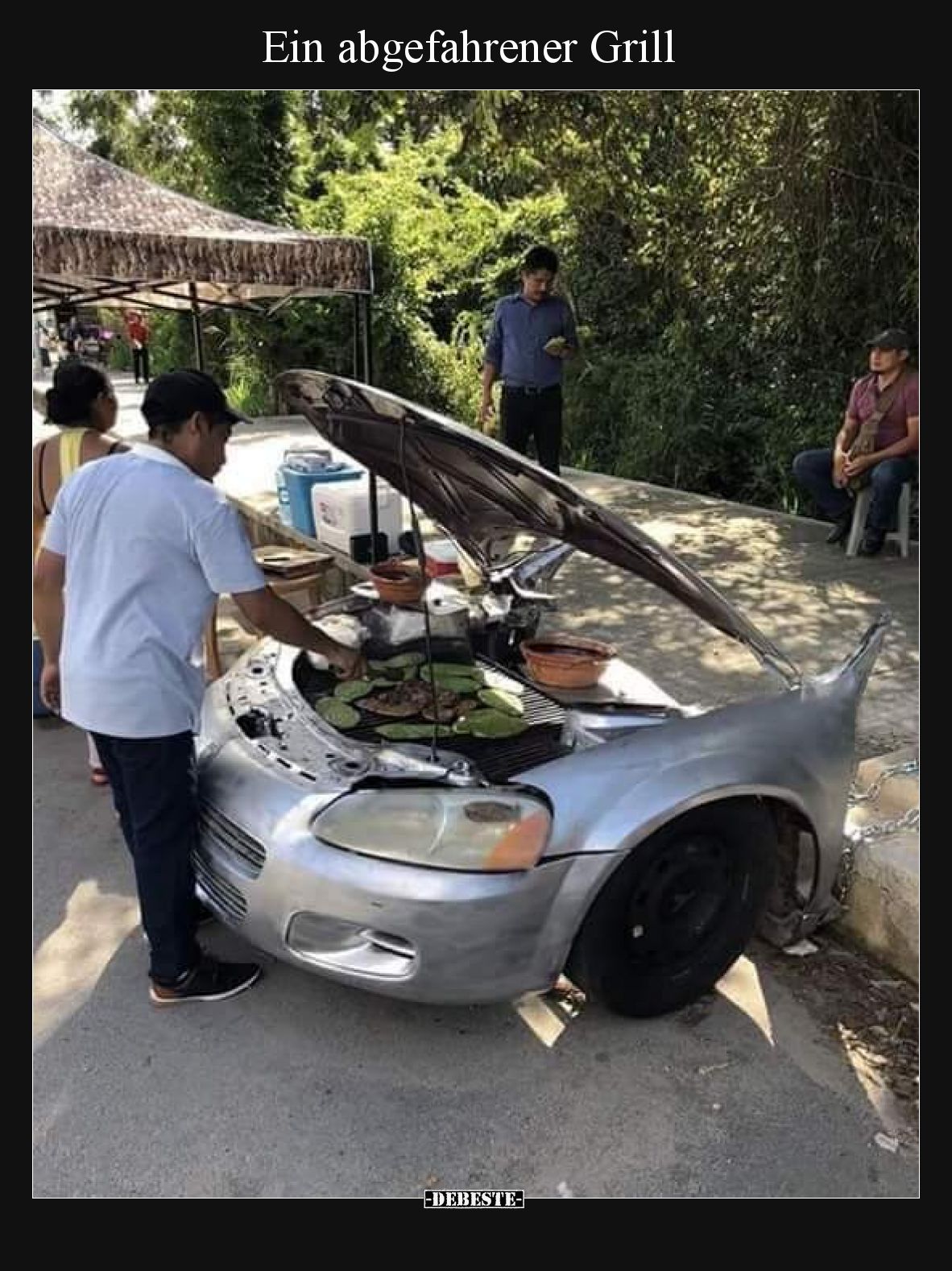 Ein abgefahrener Grill