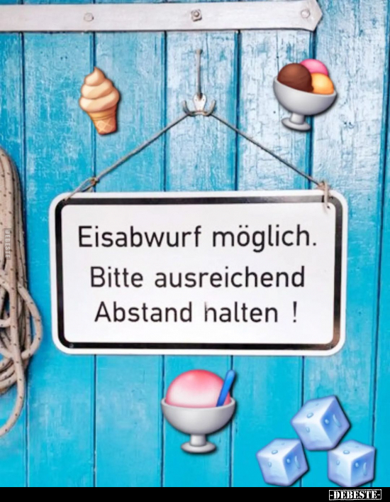 Eisabwurf möglich... - Lustige Bilder | DEBESTE.de