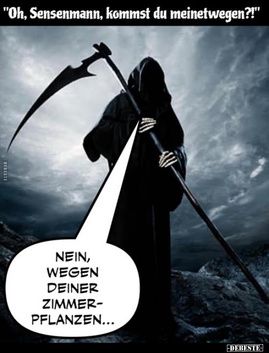 Sensenmann, Nein