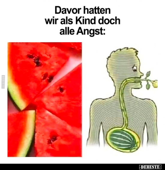 Davor hatten wir als Kind doch alle Angst.. - Lustige Bilder | DEBESTE.de