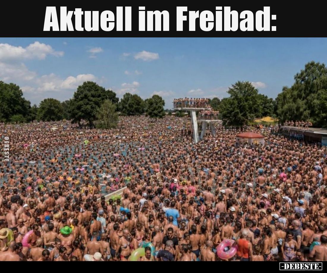 Aktuell im Freibad.