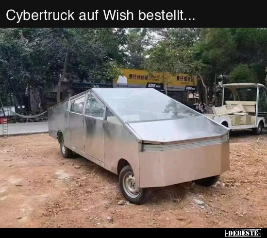 Cybertruck auf Wish bestellt... - Lustige Bilder | DEBESTE.de