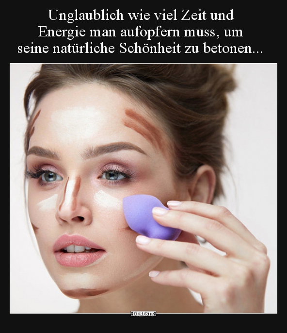 Unglaublich wie viel Zeit und Energie man aufopfern muss..