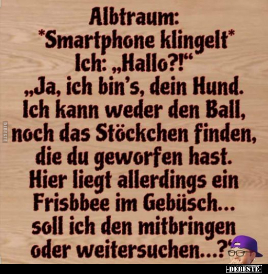 Albtraum: *Smartphone klingelt*.. - Lustige Bilder | DEBESTE.de