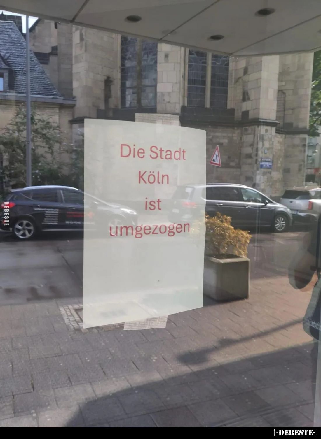 Die Stadt
Köln
ist
umgezogen