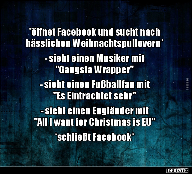 *öffnet Facebook und sucht nach hässlichen..* - Lustige Bilder | DEBESTE.de