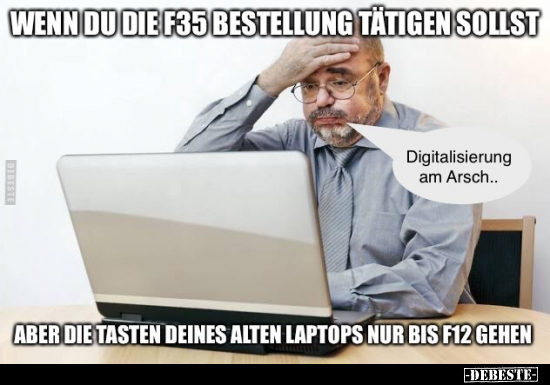Wenn du die F35 bestellung tätigen sollst..